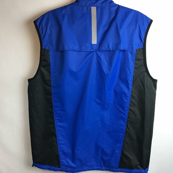 Gold's Gym Reflective Vest L / XL  Blue Black - Picture 5 of 7